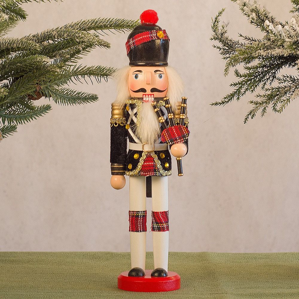 Nutcracker Figurine - Festivalcadeau Vintage Kerst Notenkraker Geschilderd Koning