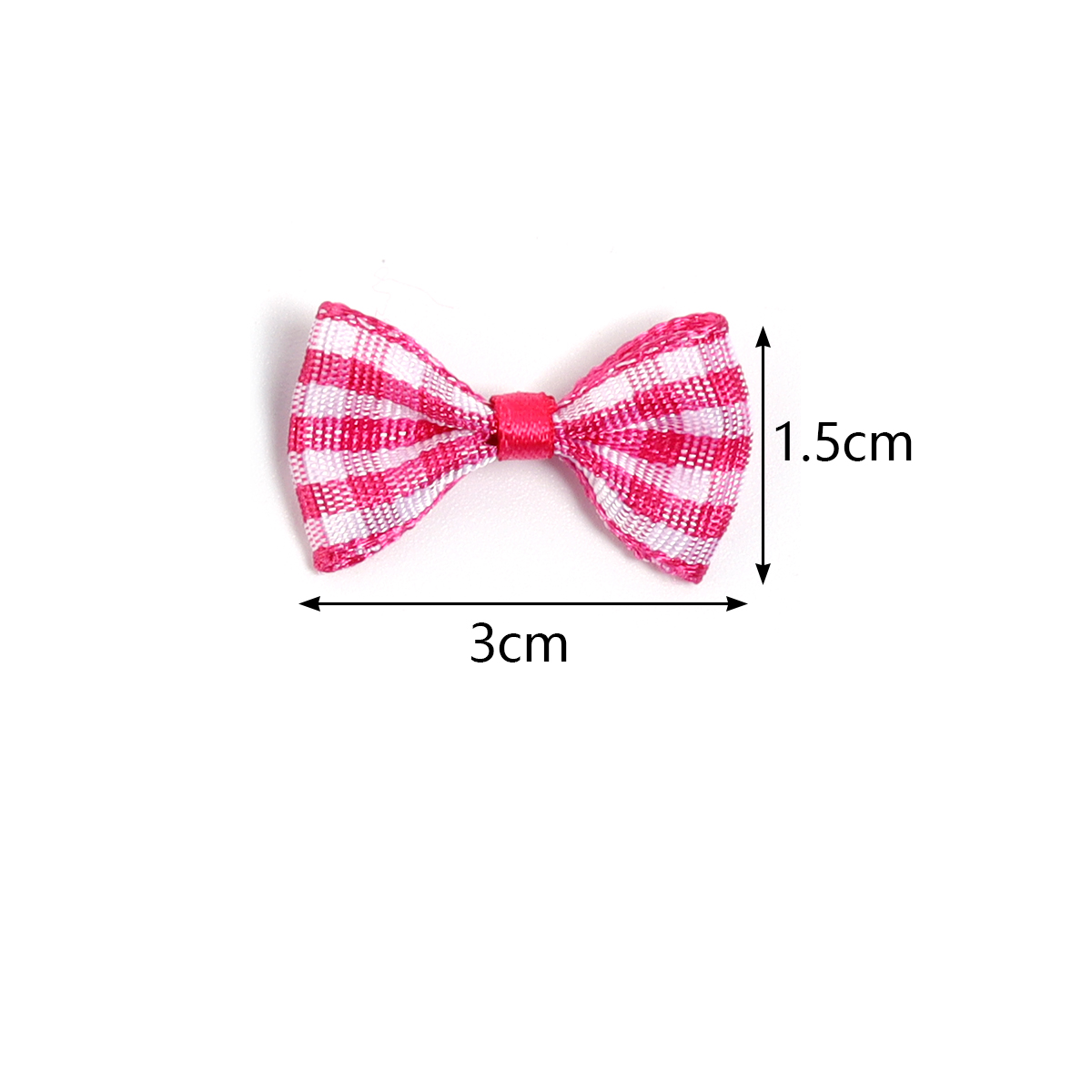 Ribbon Bow Gift - 30/60 stuks 1,5x3cm Mini strik lint