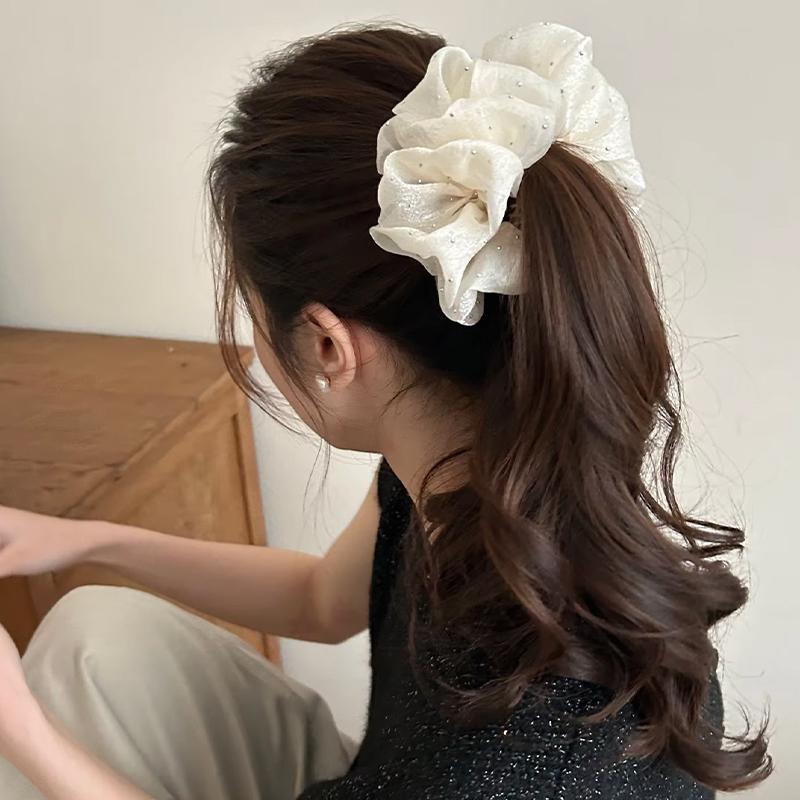 Ribbon Bow Gift - Mode elegante bloemclip hars boog mesh