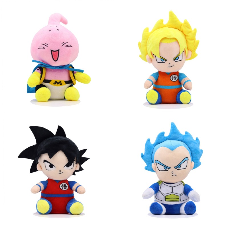 Ornament Ball Set - Dragon Ball Super Saiyan Cartoon Schattig