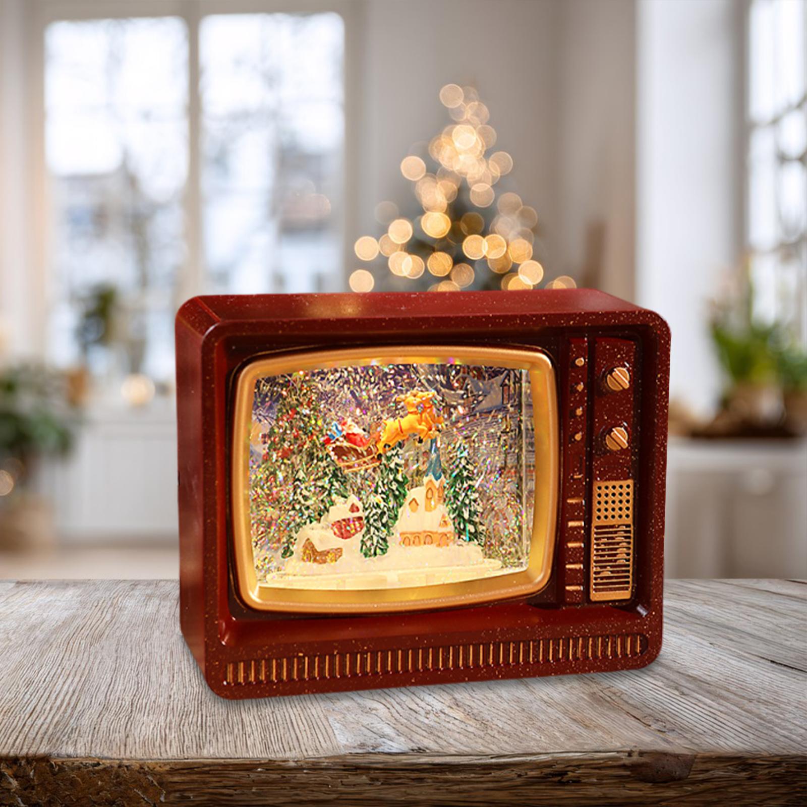 Snow Globe Musical - Sneeuwbollen Kerstmuziekdoosje Compact Romantische sfeer Decoratief
