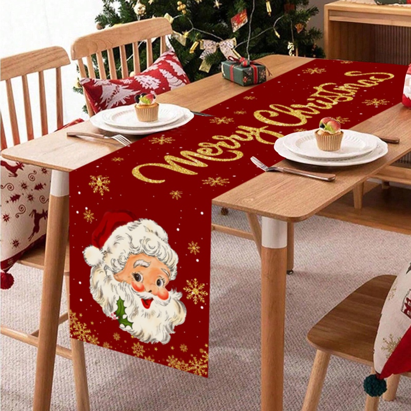 Christmas Table Runner - Kersttafel loper Vrolijk Kerstfeest Decoratie voor