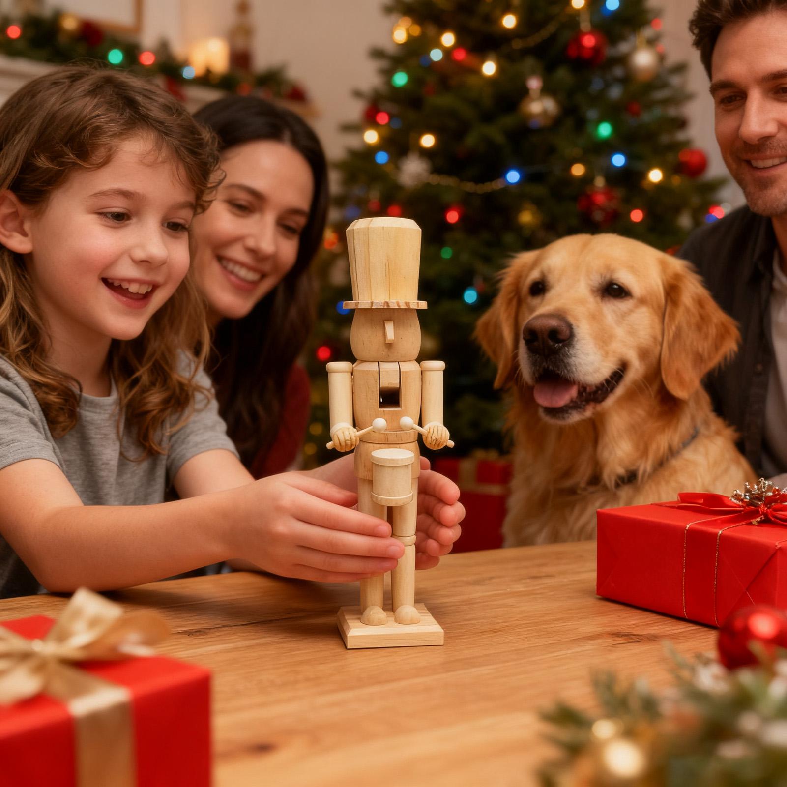 Nutcracker Figurine - Notenkrakers Figuren 38 Cm Houten Feestelijke