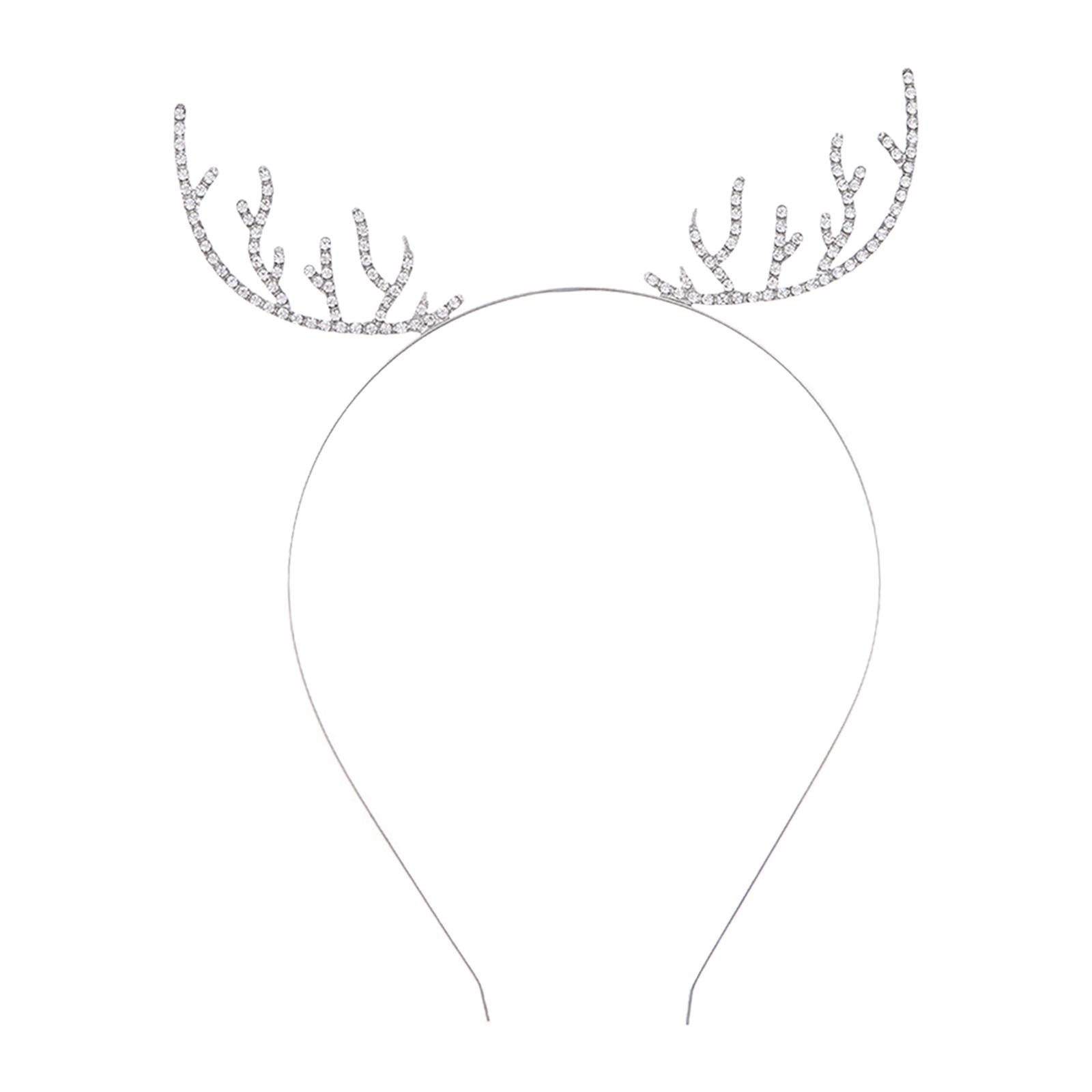 Reindeer Antlers Headband - Gewei hoofdband zendspoel hoofddeksels glitter kerst