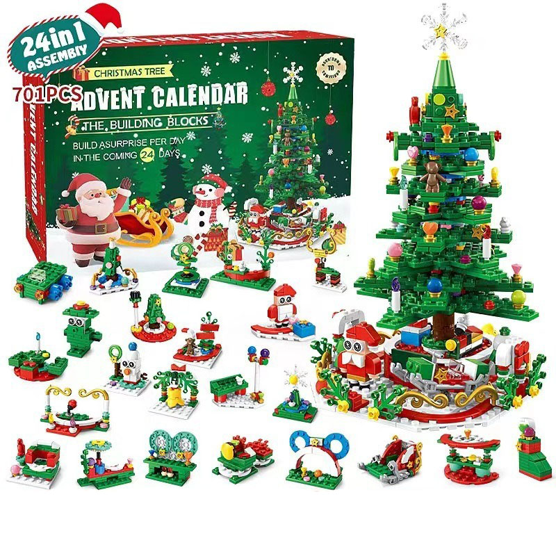 Advent Calendar Gift - Hot Christmas Series Adventskalender Geschenkdoos 24