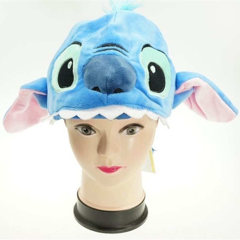 Santa Hat Plush - Cartoon Anime Stitch Pluche Hoed Winnie