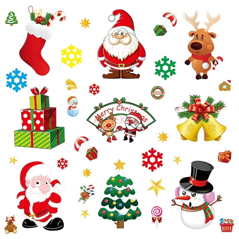 Snowflake Window Decal - 1 STKS Verwijderbare Kerst Statische Sticker