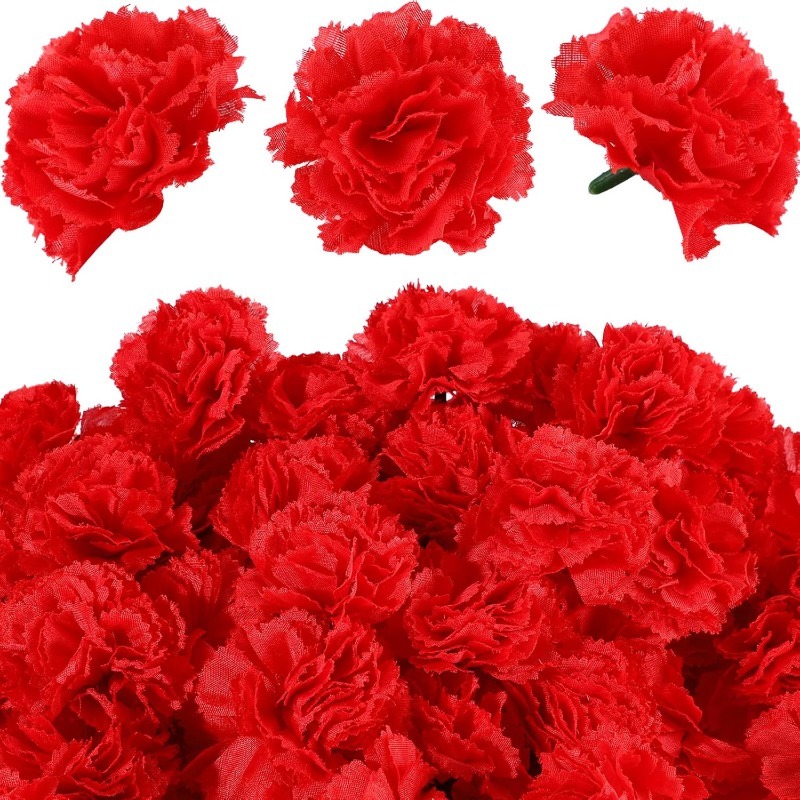 Christmas Wreath Fake - 10/20 Stuks Rose Kunstbloem Hoofd Kerst