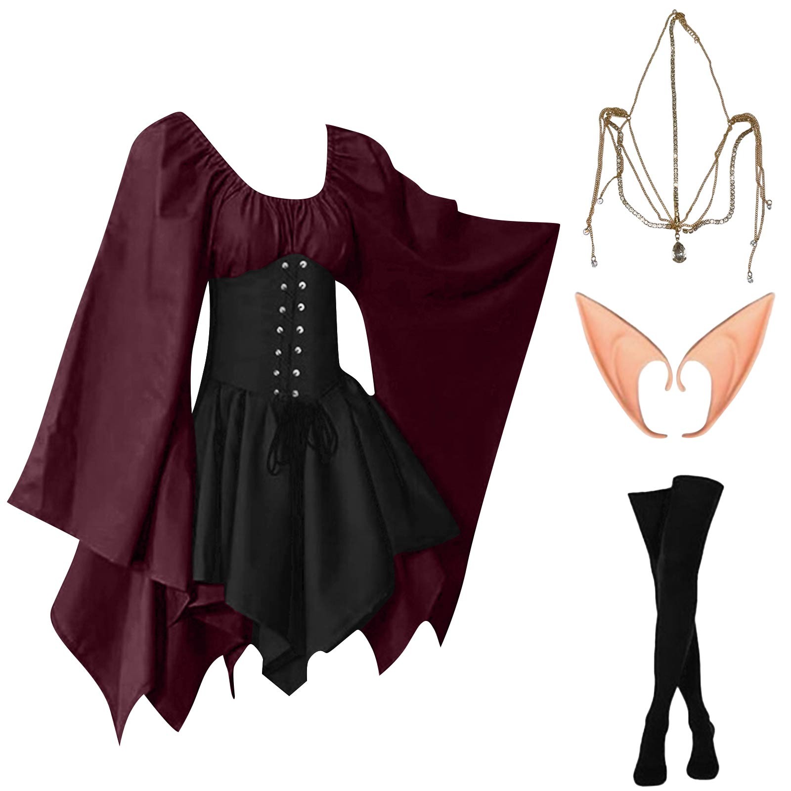 Halloween Cosplay Paleis Victo - Elf Costume Christmas recensie en prijs