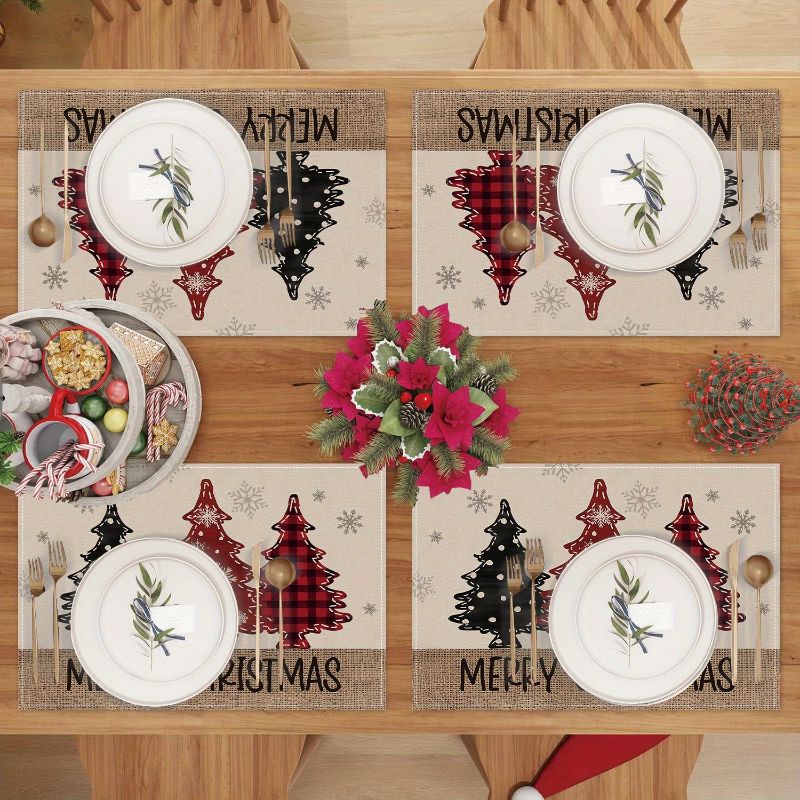Amerikaanse landelijke kerstta - Christmas Table Runner recensie en prijs