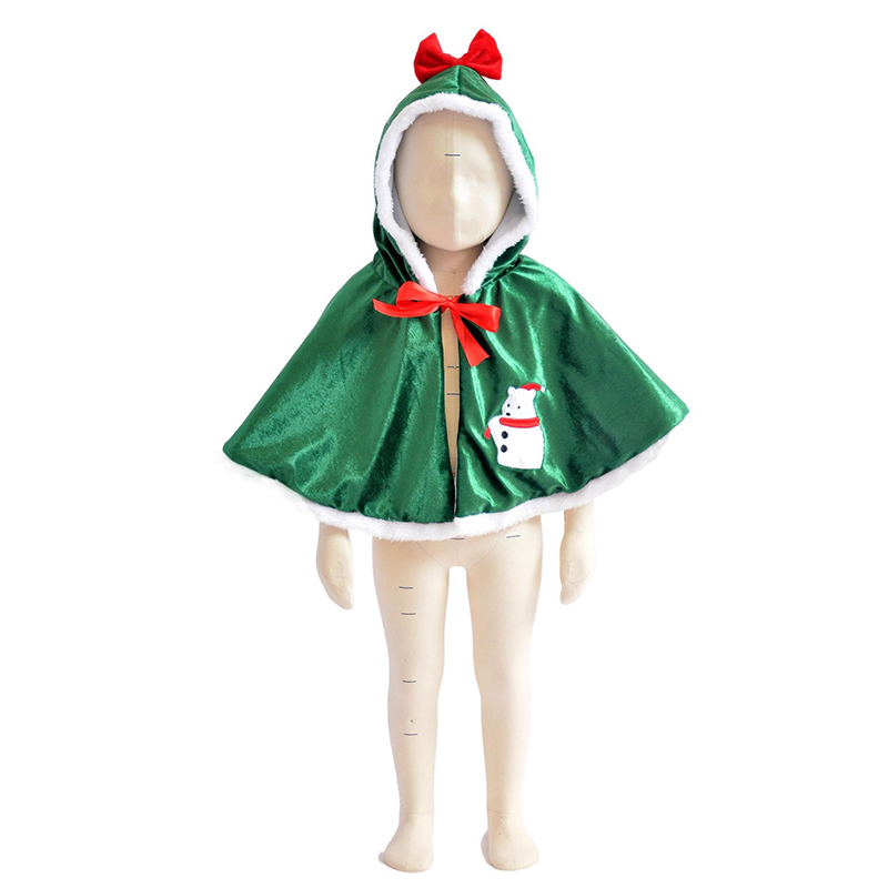 Groene Elf Kerst Poncho Met Ca - Elf Costume Christmas recensie en prijs