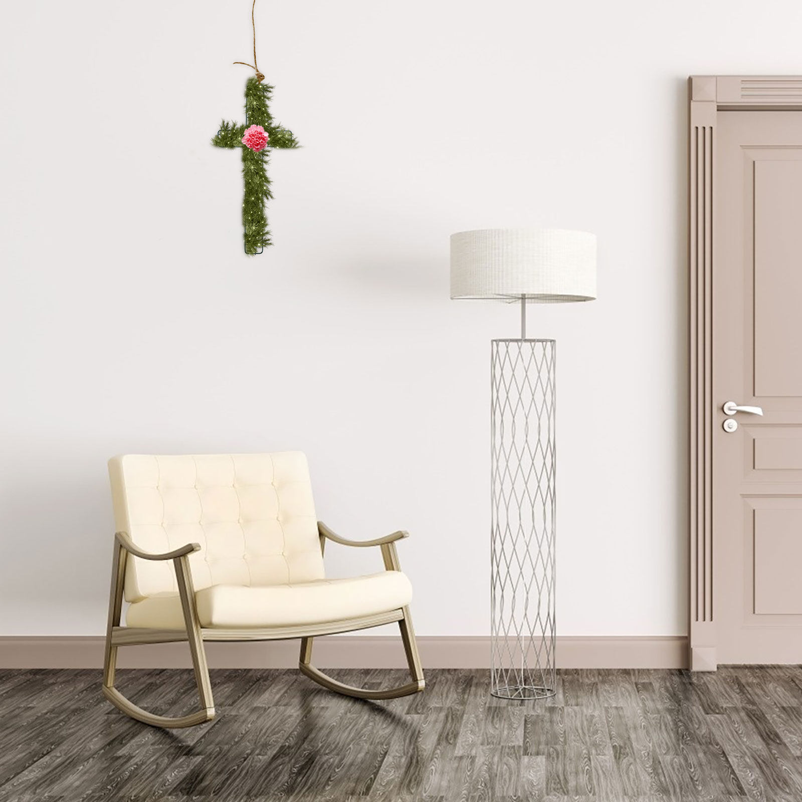2 Stuks Premium Ijzeren Kransr - Tinsel Garland Decoration recensie en prijs