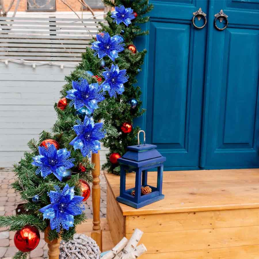 Kunstmatige sprankelende bloem - Christmas Wreath Fake recensie en prijs