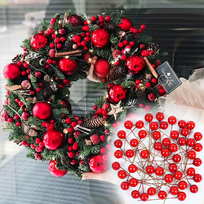 100/200 Stuks Parel Meeldraden - Christmas Wreath Fake recensie en prijs