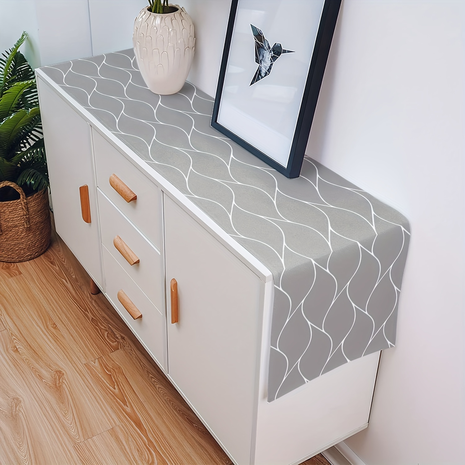 1pc Grijs Tafelloper Eettafel  - Christmas Table Runner recensie en prijs