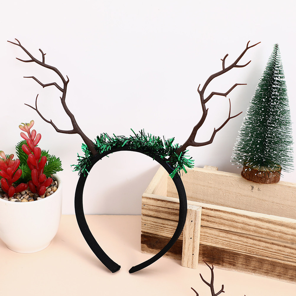 16 stuks kerstgewei hoofdbande - Reindeer Antlers Headband recensie en prijs