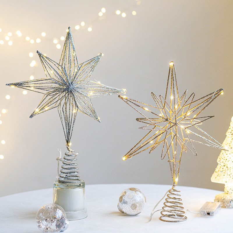 30 cm Led Ster Kerstboom Toppe - Star Tree Topper recensie en prijs