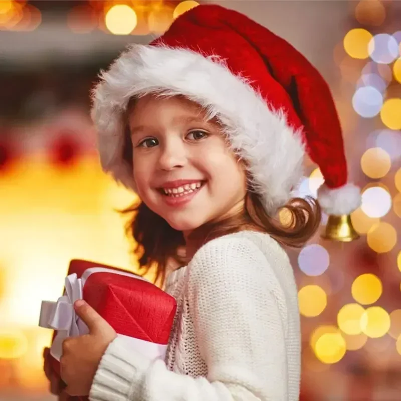 5/1PCS Kerstmuts Pluche Volwas - Santa Hat Plush recensie en prijs