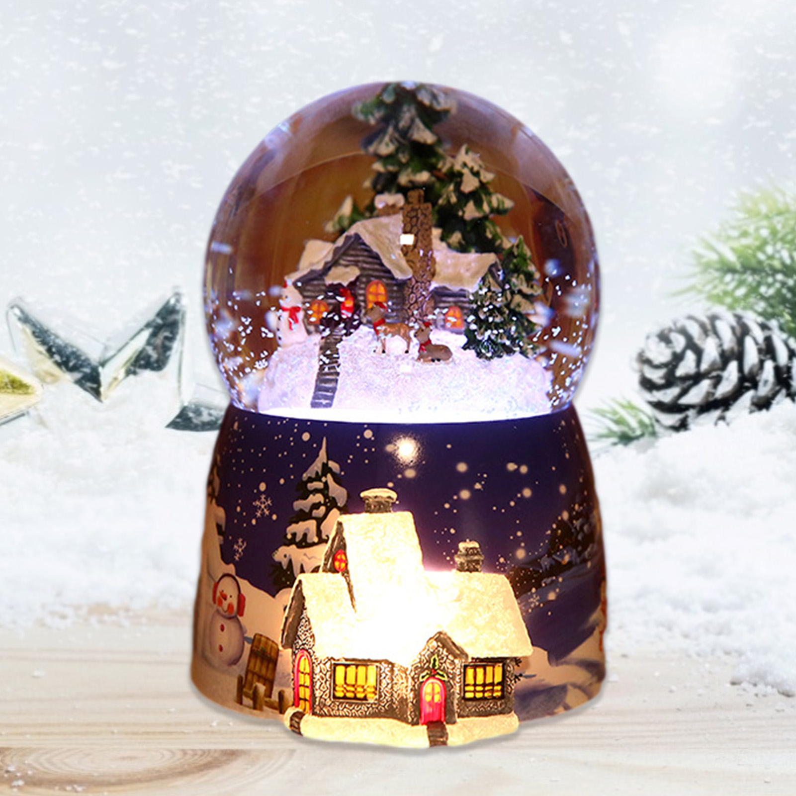 1 Stuks Hars Muziekdoos Krista - Snow Globe Musical recensie en prijs