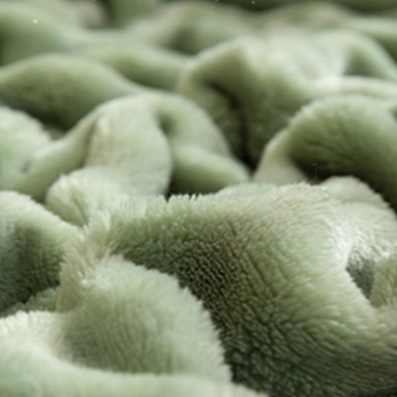 Saliegroene Bubble Fleece Deke - Christmas Throw Blanket recensie en prijs
