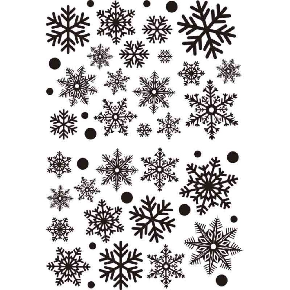 30 stuks PVC Kerst Sneeuwvlokk - Snowflake Window Decal recensie en prijs