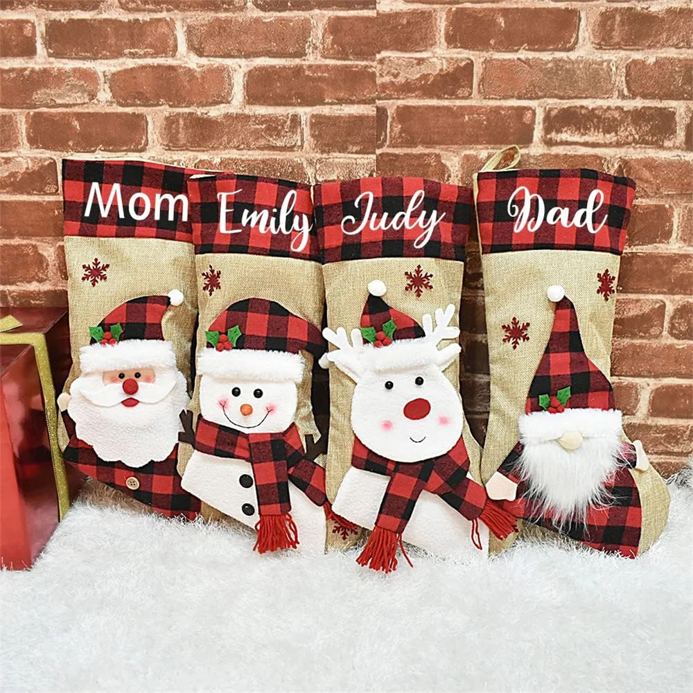 Kerst Vakantie Kousen Kerst Op - Christmas Stocking Hanging recensie en prijs