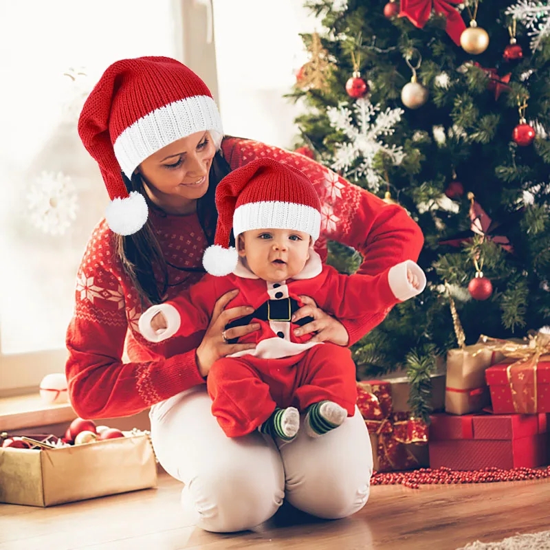 1Pc Rode Kerstmuts Voor Kinder - Santa Hat Plush recensie en prijs