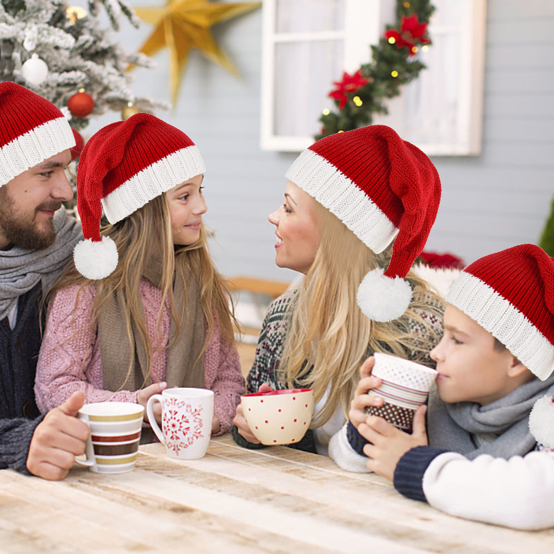 1Pc Rode Kerstmuts Voor Kinder - Santa Hat Plush recensie en prijs