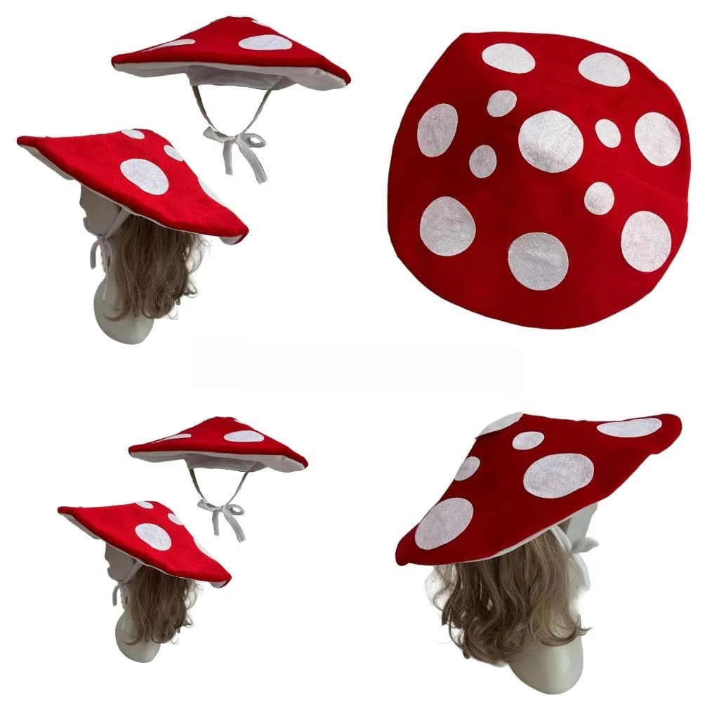 Paddestoelhoed voor Halloween- - Santa Hat Plush recensie en prijs