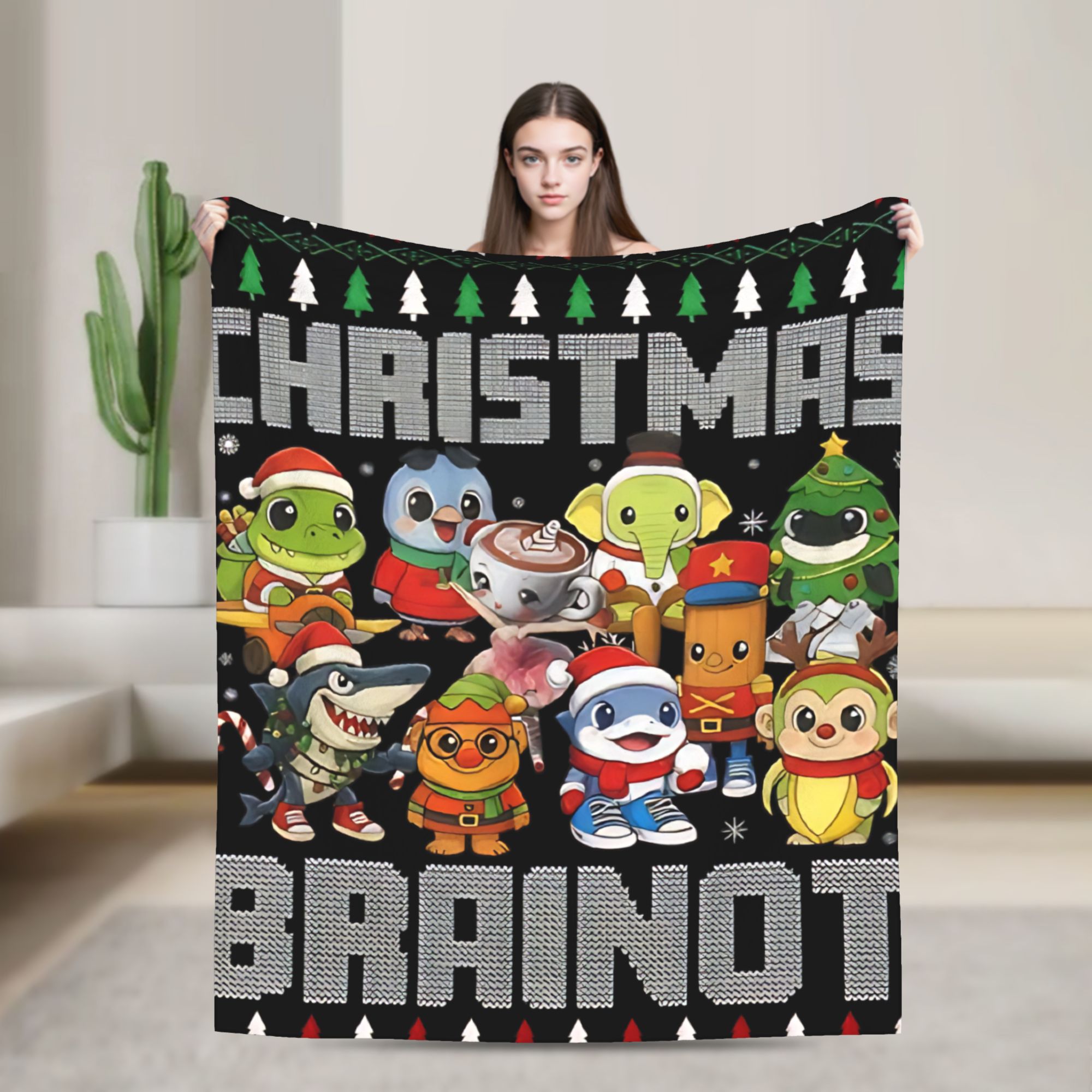 Kerst Italiaanse Brain Rot Ita - Christmas Throw Blanket recensie en prijs