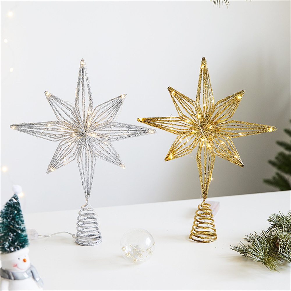 Kerstboom Toppers Ster met LED - Star Tree Topper recensie en prijs