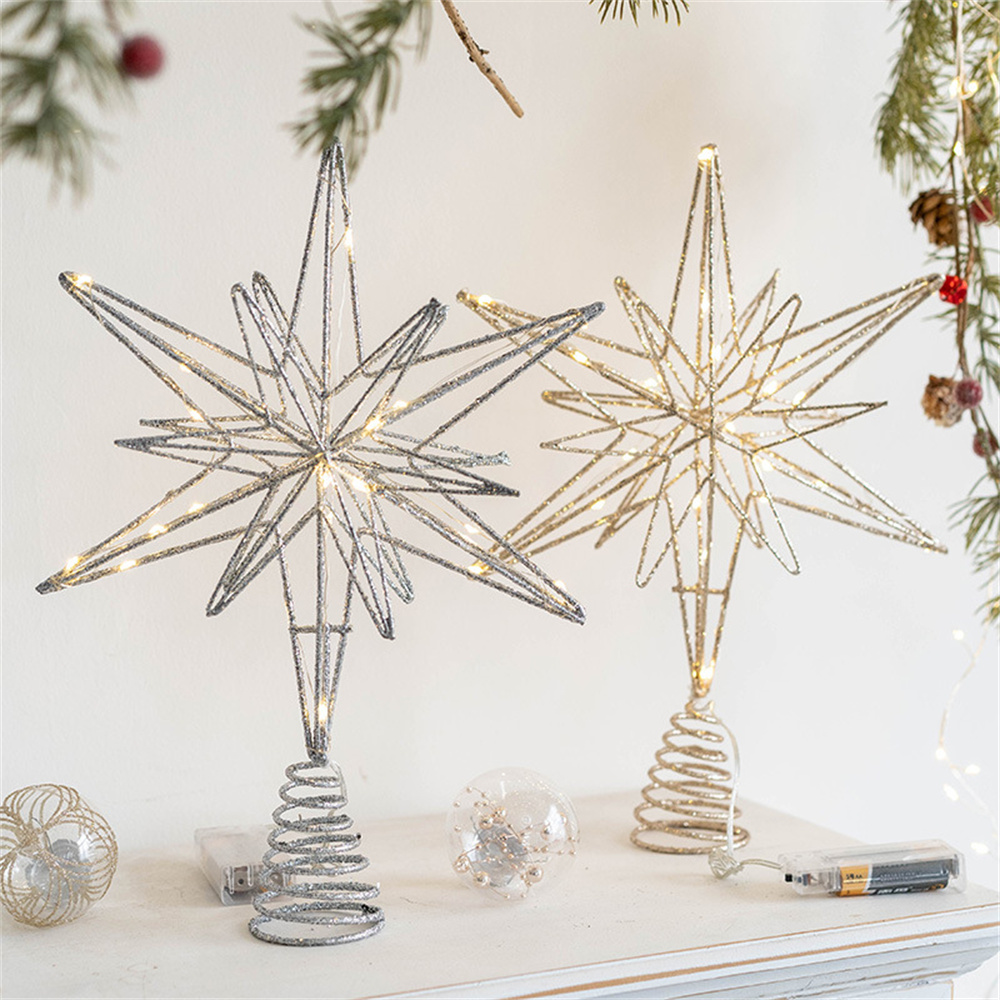 Kerstboom Toppers Ster met LED - Star Tree Topper recensie en prijs