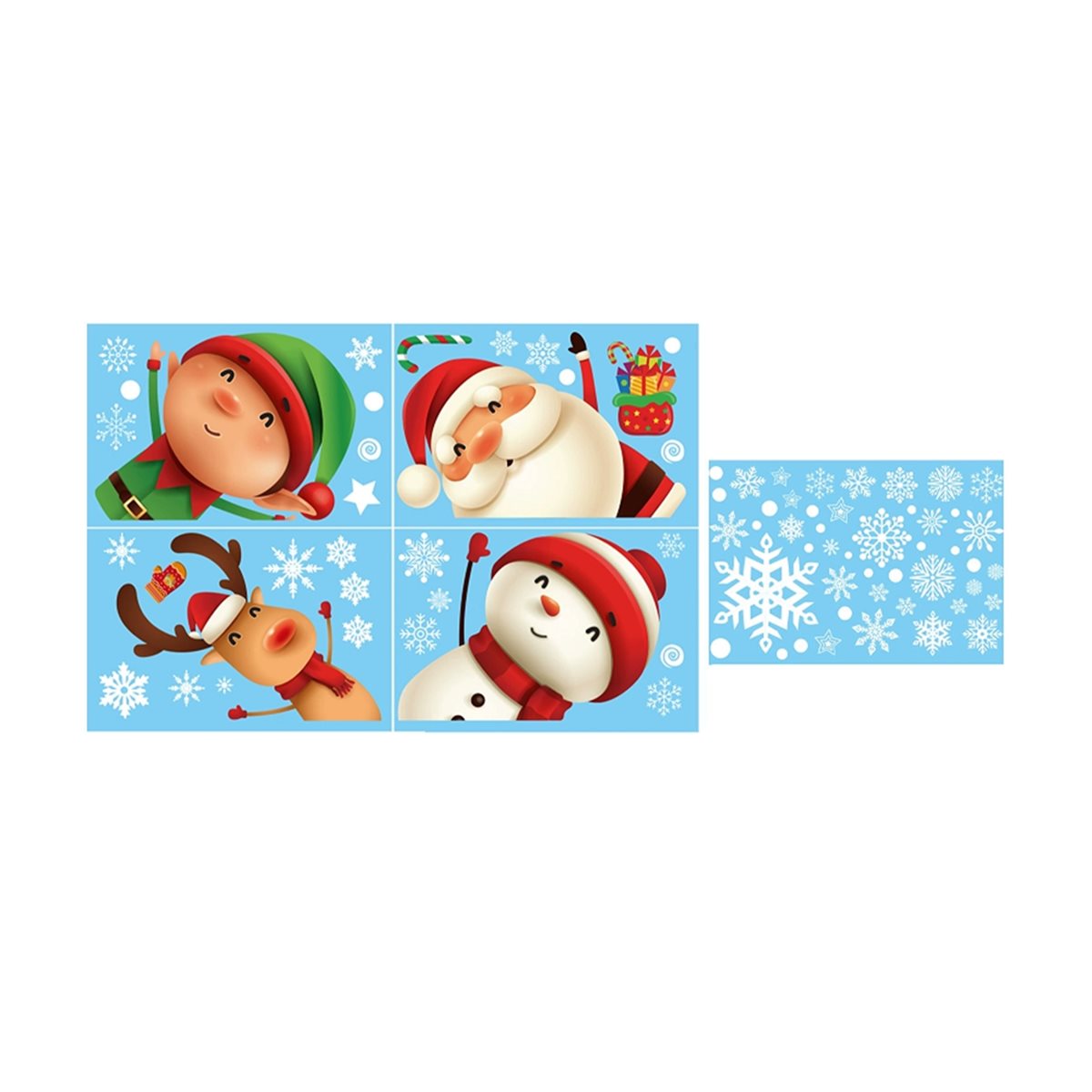 Nieuwe aanwinst: 80 stuks Kers - Snowflake Window Decal recensie en prijs