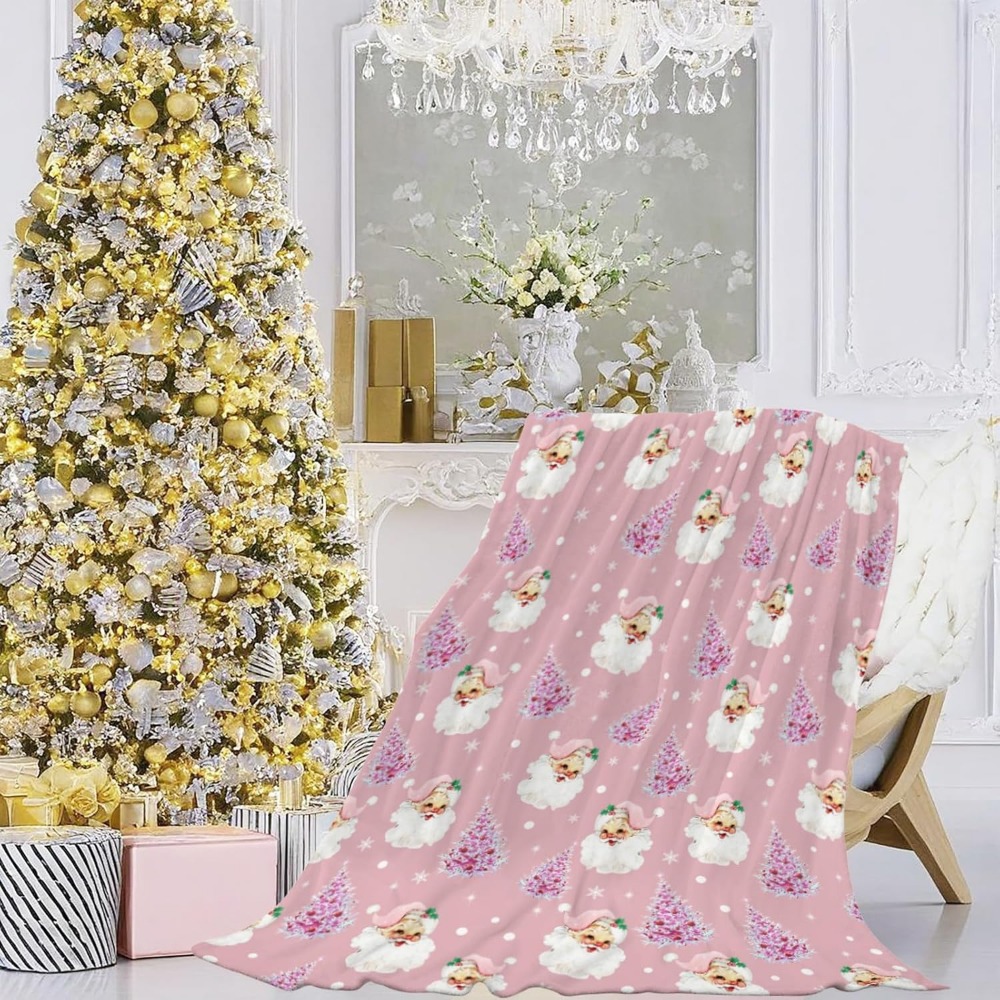 Zachte pluche kerstdeken, scha - Christmas Throw Blanket recensie en prijs
