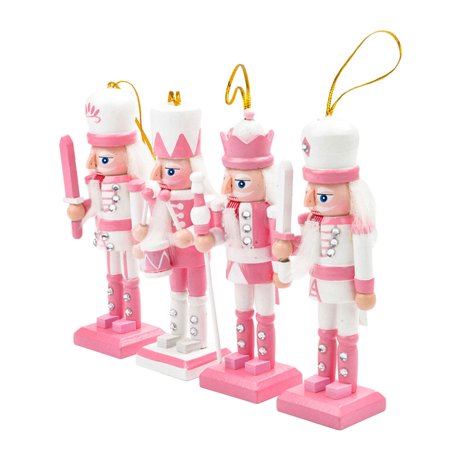 4x houten notenkraker soldaat  - Nutcracker Figurine recensie en prijs