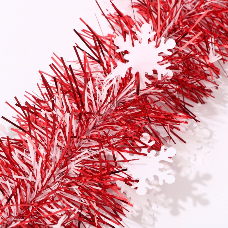 1 st Kerst Klatergoud Sneeuwvl - Tinsel Garland Decoration recensie en prijs
