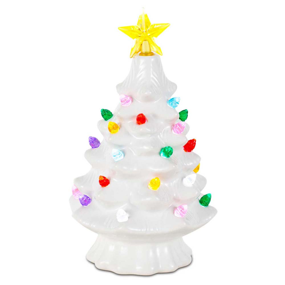 7 Inch Keramisch Kerstdorp Dec - Star Tree Topper recensie en prijs
