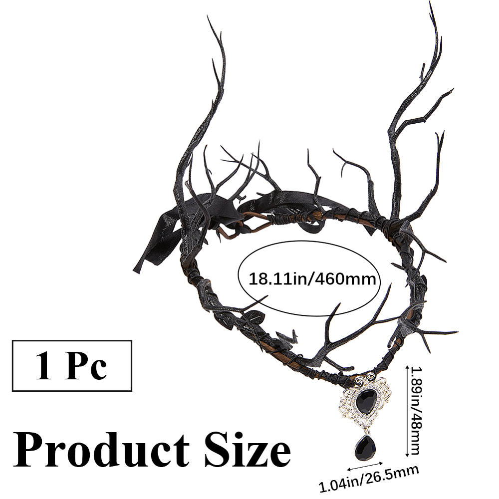 Zwarte Fee Hoofdband Donker Re - Reindeer Antlers Headband recensie en prijs