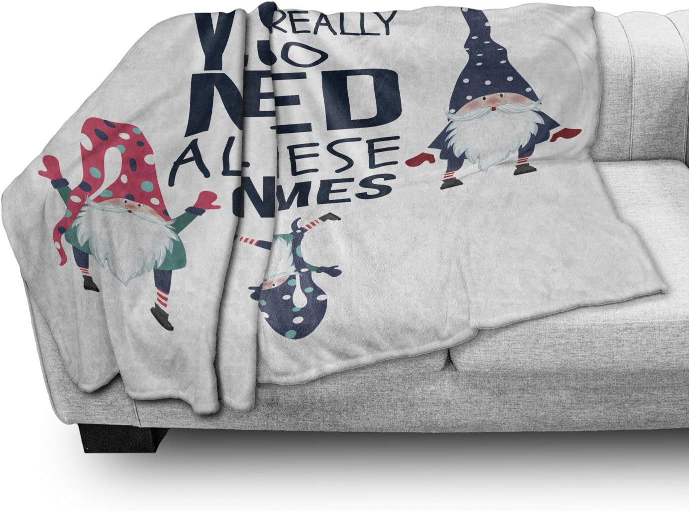 Gezegde deken, ja, ik heb heel - Christmas Throw Blanket recensie en prijs