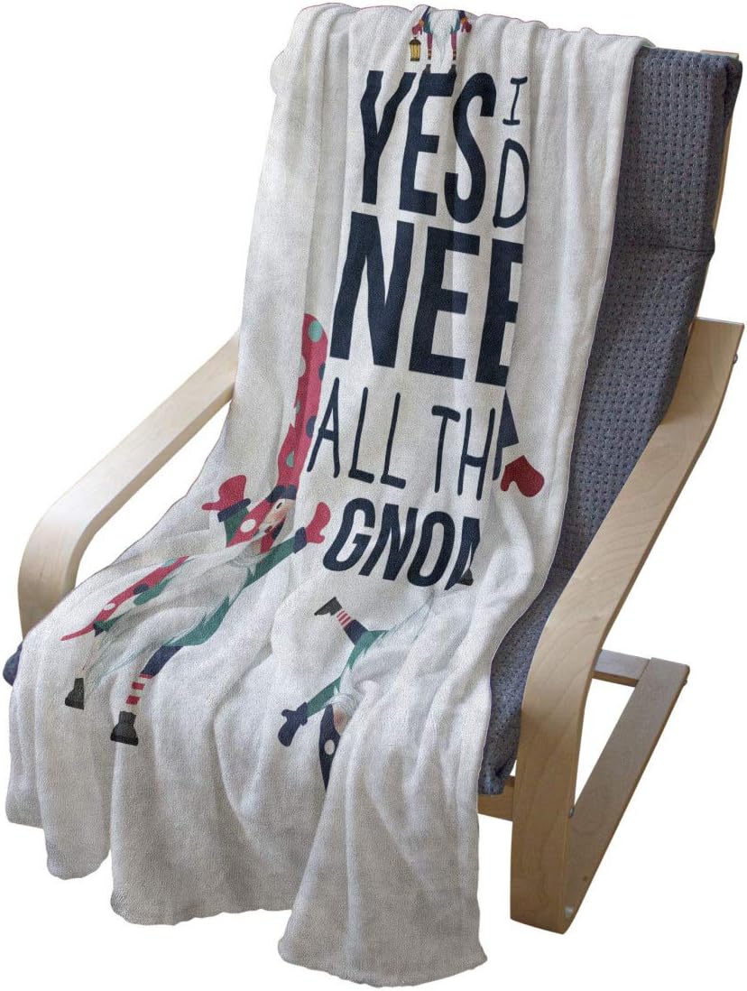 Gezegde deken, ja, ik heb heel - Christmas Throw Blanket recensie en prijs