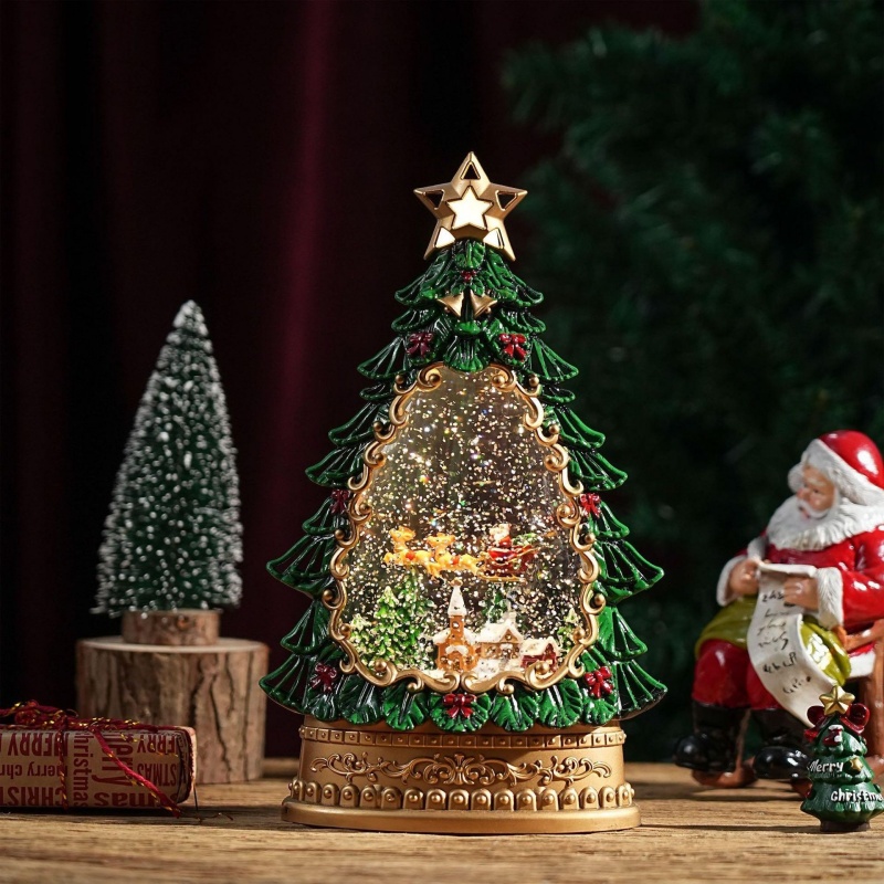 Sneeuwbol Muziekdoos Kerst San - Snow Globe Musical recensie en prijs