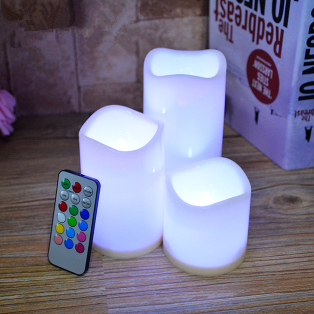 3 stks/set LED Vlamloze Flikke - Holiday Candle Set recensie en prijs