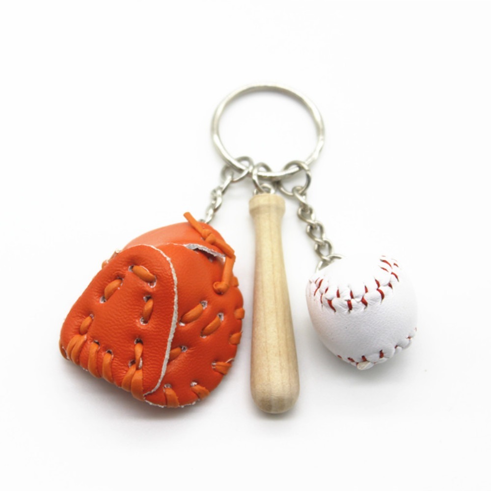 2CM honkbal sleutelhanger 3-de - Ornament Ball Set recensie en prijs