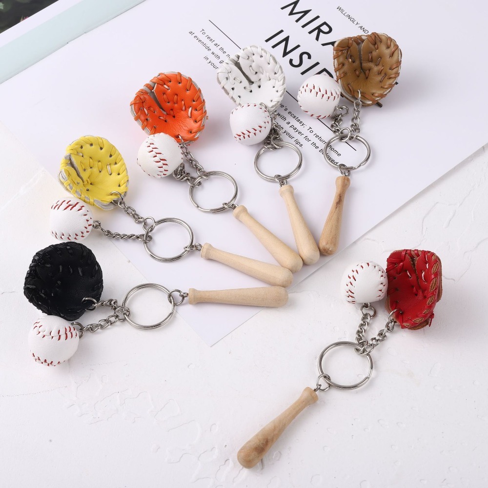 2CM honkbal sleutelhanger 3-de - Ornament Ball Set recensie en prijs