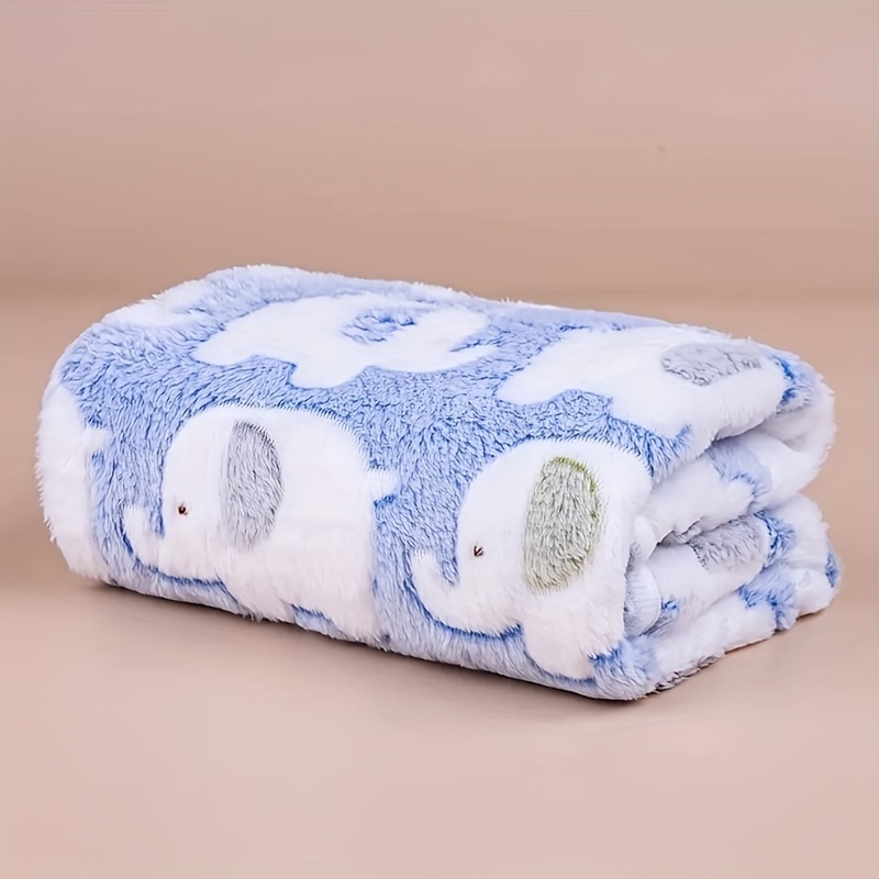 Zachte en knusse cartoon olifa - Christmas Throw Blanket recensie en prijs