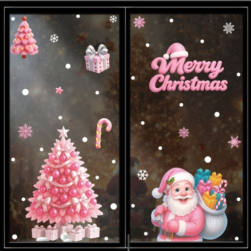 Verwijderbare PVC raamstickers - Snowflake Window Decal recensie en prijs