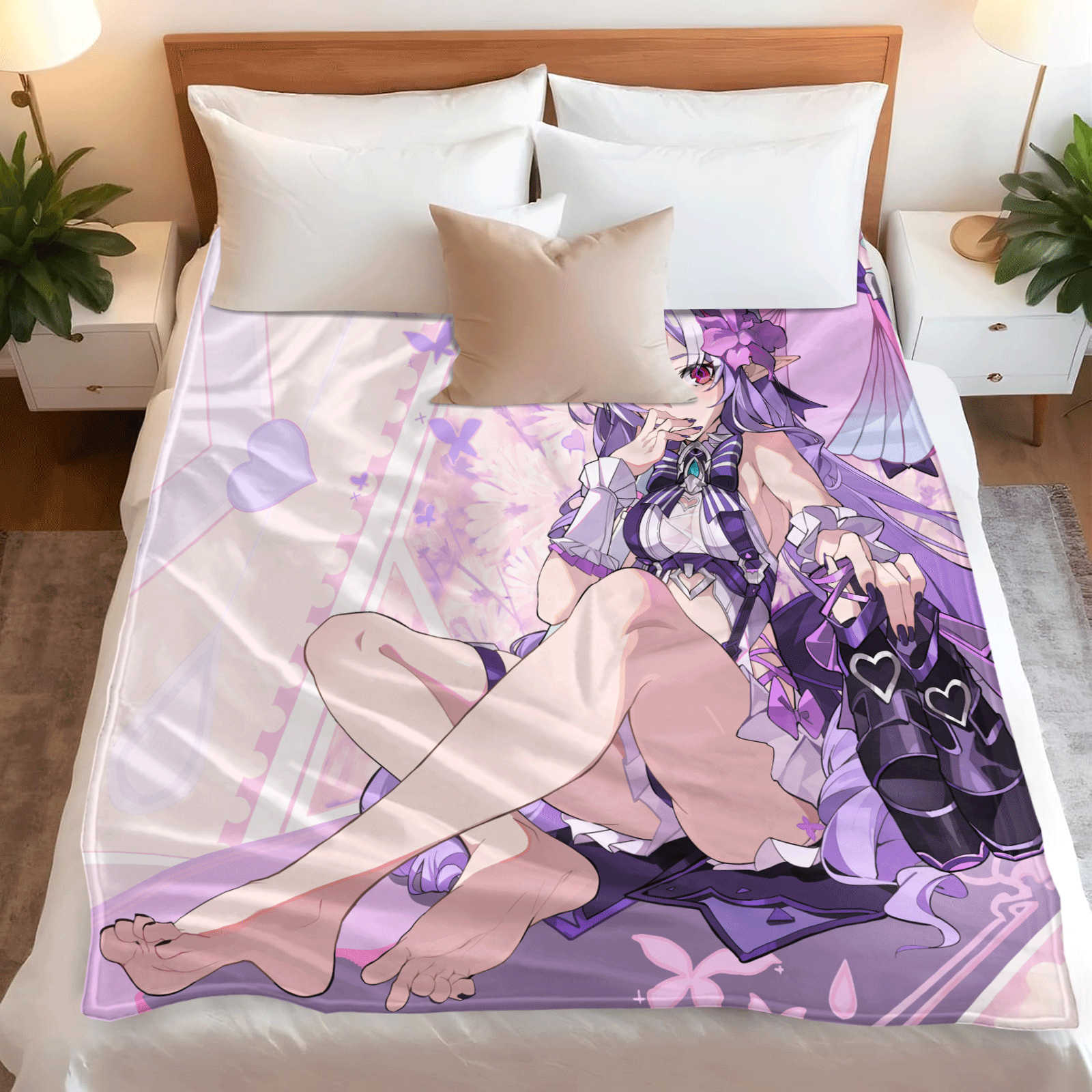 Cartoon Zenless Zone Zero Flan - Christmas Throw Blanket recensie en prijs