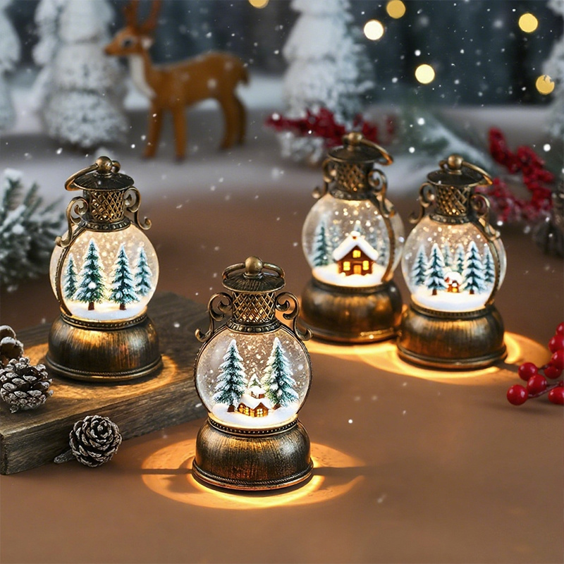 Vintage stijl USB-aangedreven  - Snow Globe Musical recensie en prijs