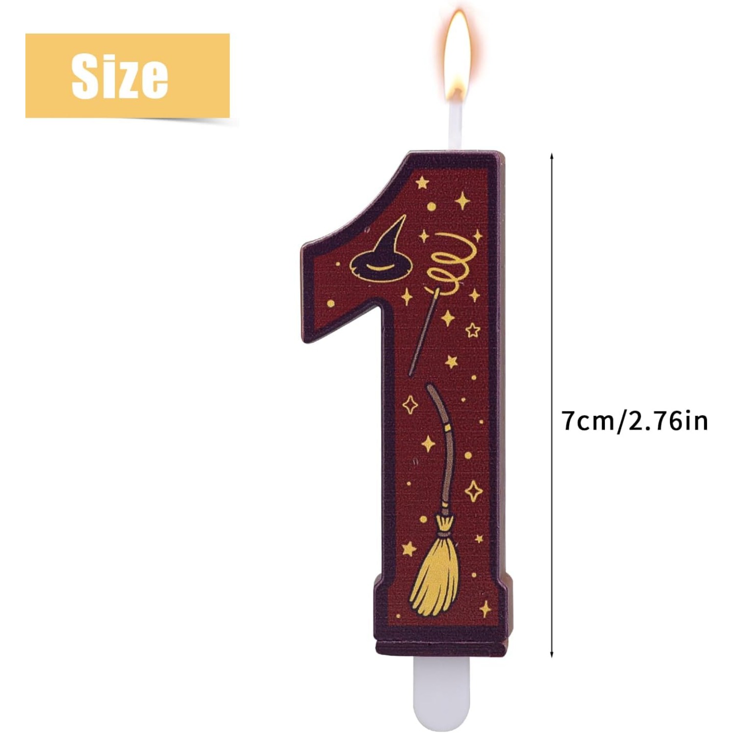 1 set bruine kaarsen met magis - Holiday Candle Set recensie en prijs