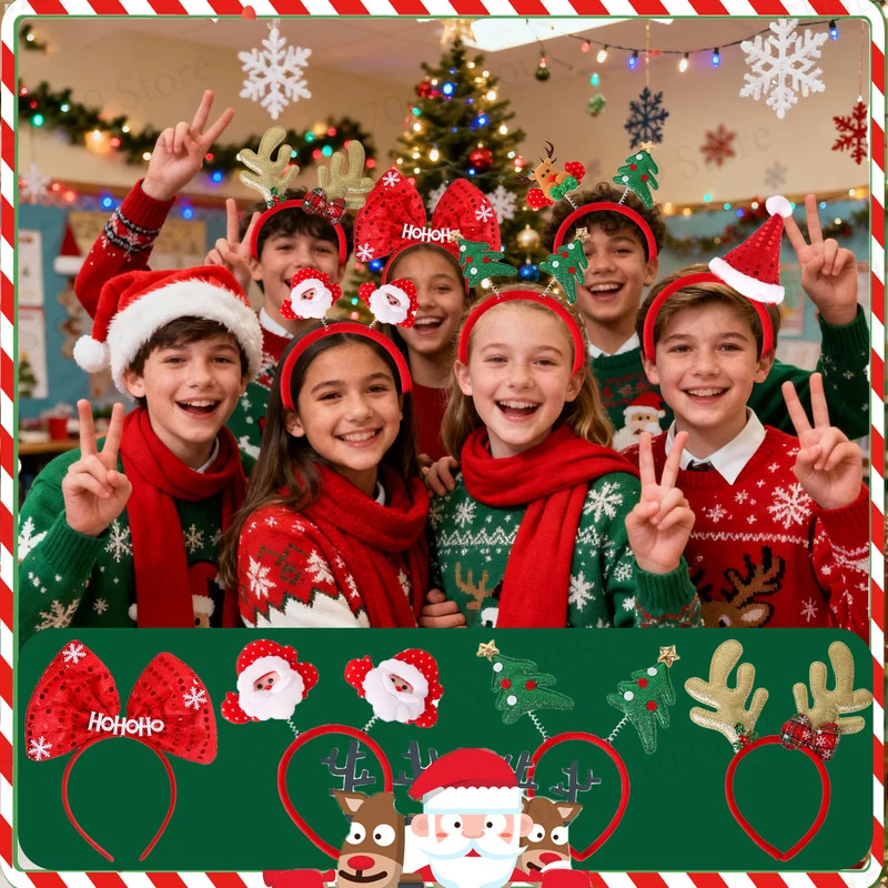 12-120 Stuks Kerst Hoofdband C - Reindeer Antlers Headband recensie en prijs